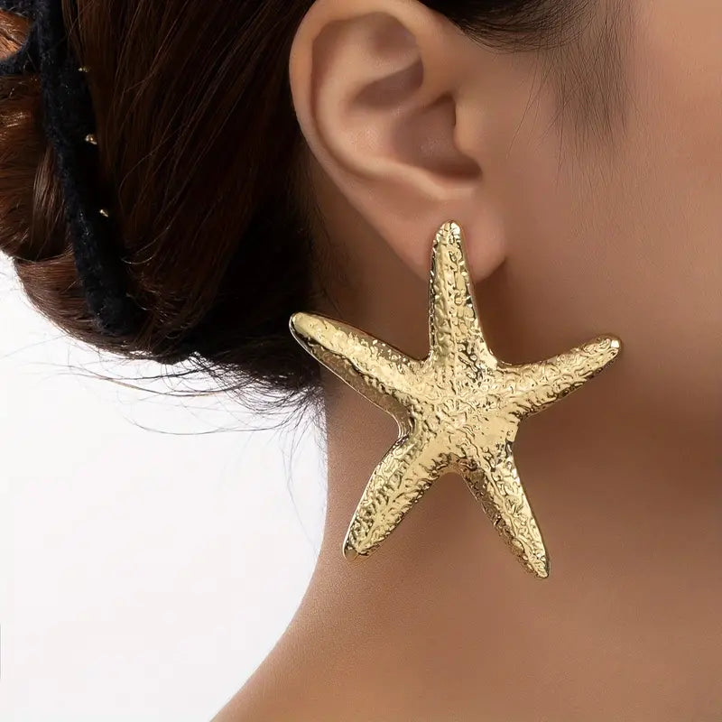 Aretes estrella de mar