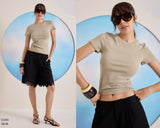 0108 BLUSA BASICA MANGA CORTA T23405