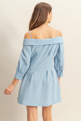 Vestido tipo camisa