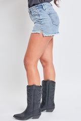 Short de mezclilla tiro alto