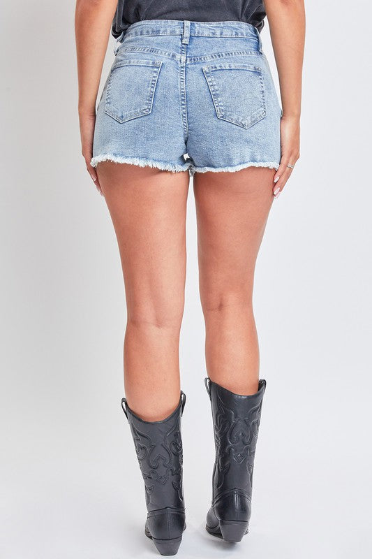 Short de mezclilla tiro alto