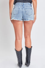 Short de mezclilla tiro alto