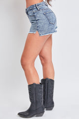 Short de mezclilla tiro alto