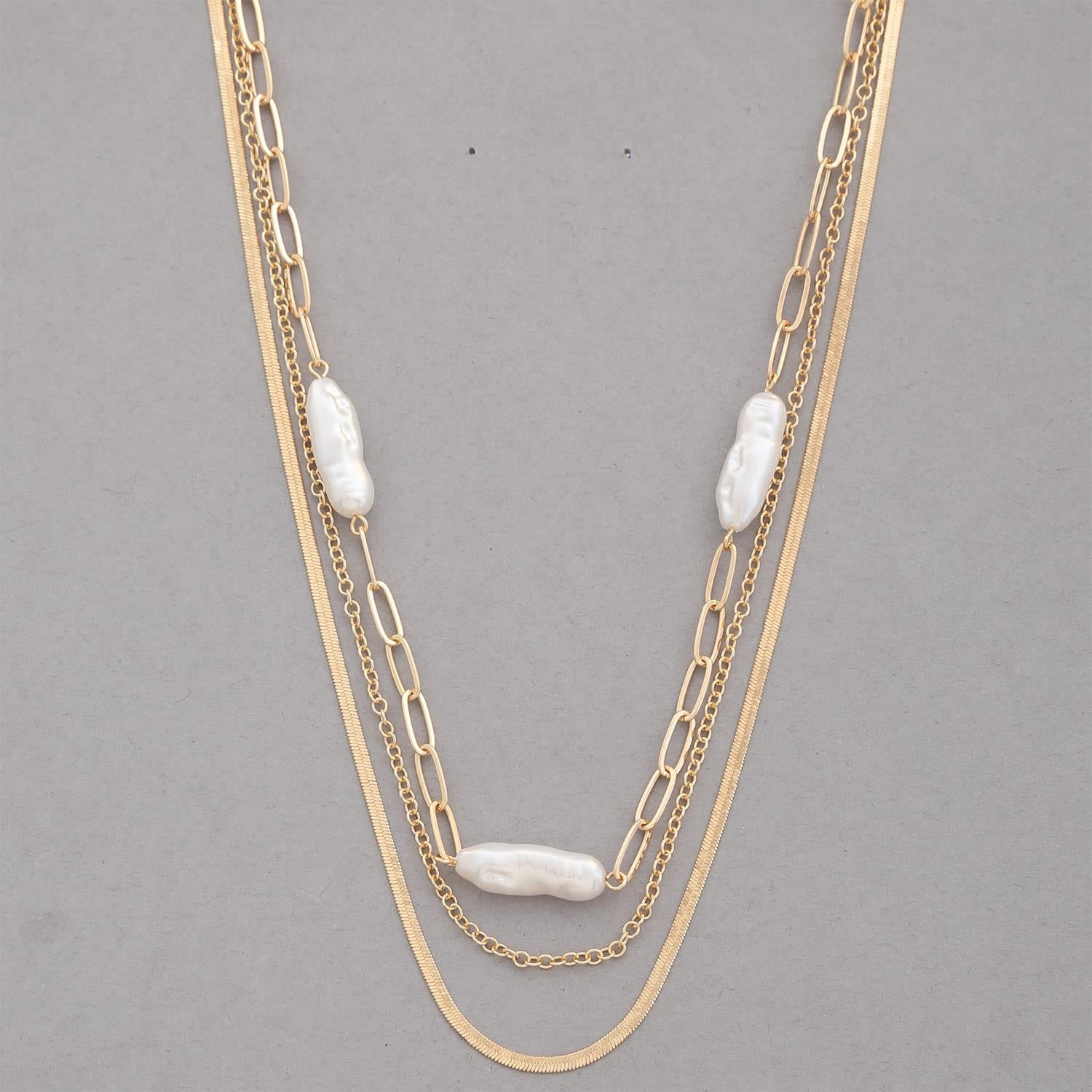 Collar figuras perla