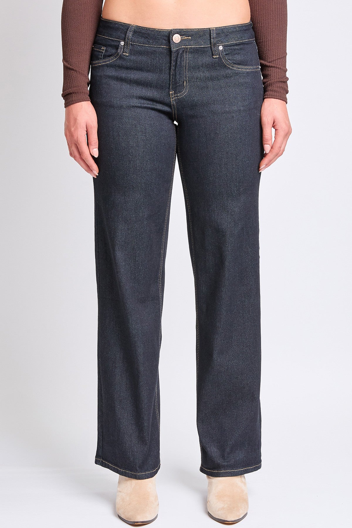Jeans de mezclilla tiro bajo