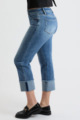 Pantalón de mezclilla capri