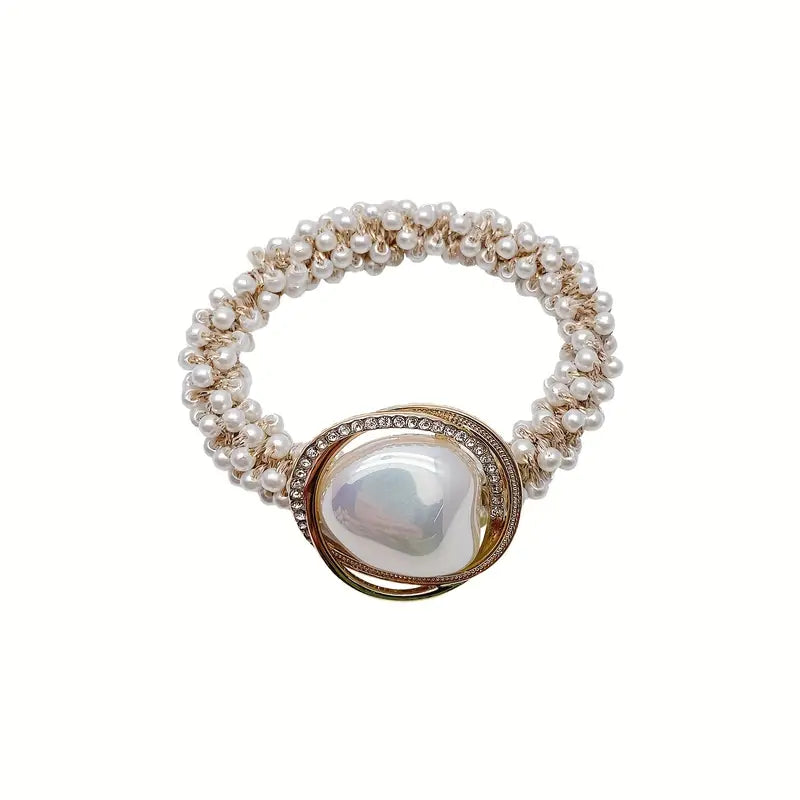 Liga elegante perlas