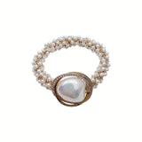 Liga elegante perlas