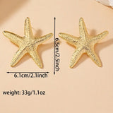 Aretes estrella de mar