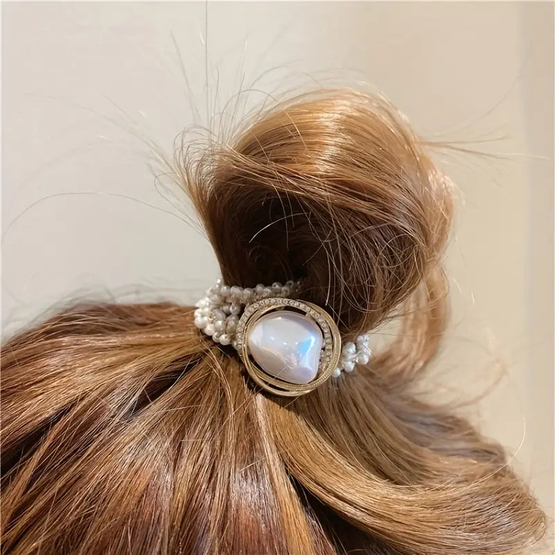 Liga elegante perlas