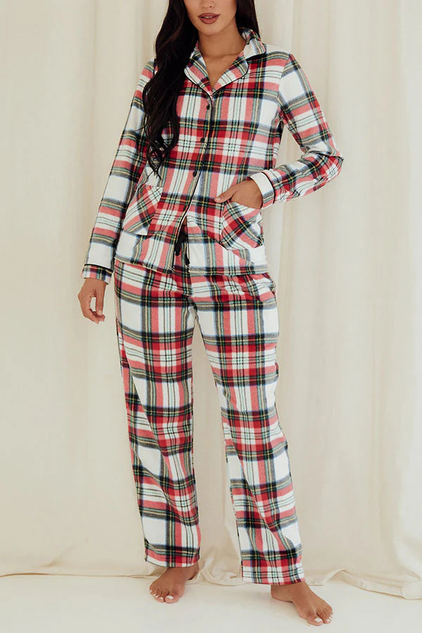 Pijama calientita cuadros