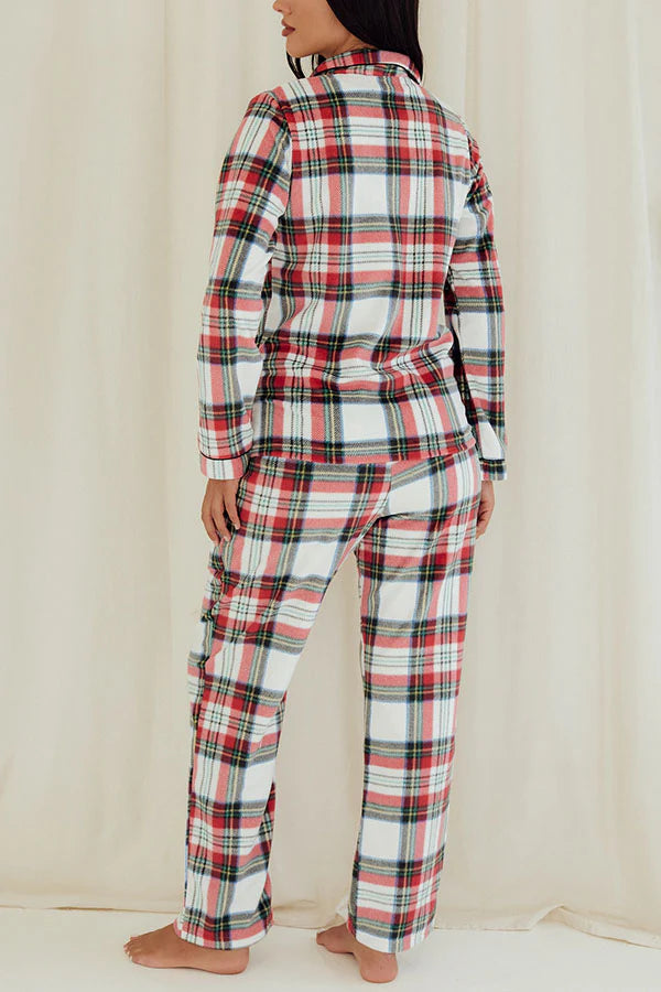 Pijama calientita cuadros