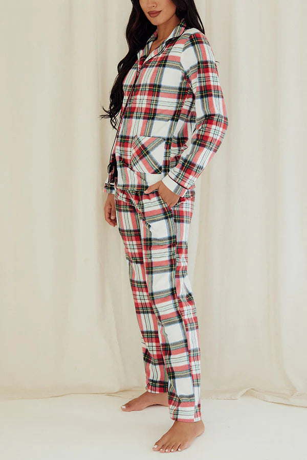 Pijama calientita cuadros