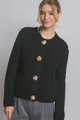 Suéter tejido chunky