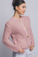 Suéter tejido chunky