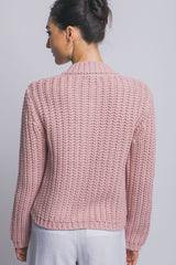 Suéter tejido chunky