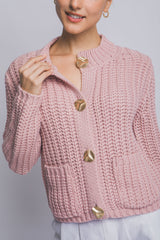 Suéter tejido chunky