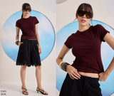 0108 BLUSA BASICA MANGA CORTA T23405