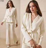 Conjunto tejido 4 botones