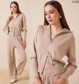 Conjunto tejido deportivo casual