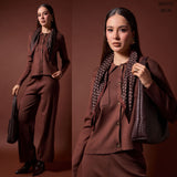 Conjunto tejido camisa y pantalón