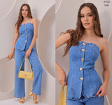 Conjunto de mezclilla