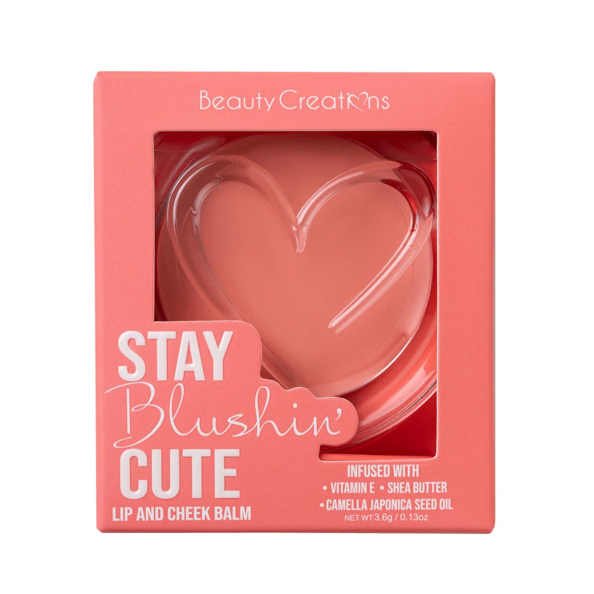 Beauty Creations - Stay Blushing Cute - Bálsamo Para Labios y Mejillas