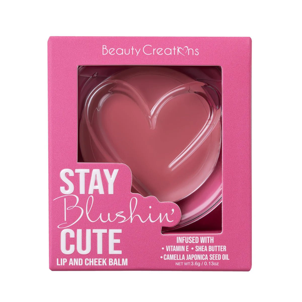 Beauty Creations - Stay Blushing Cute - Bálsamo Para Labios y Mejillas