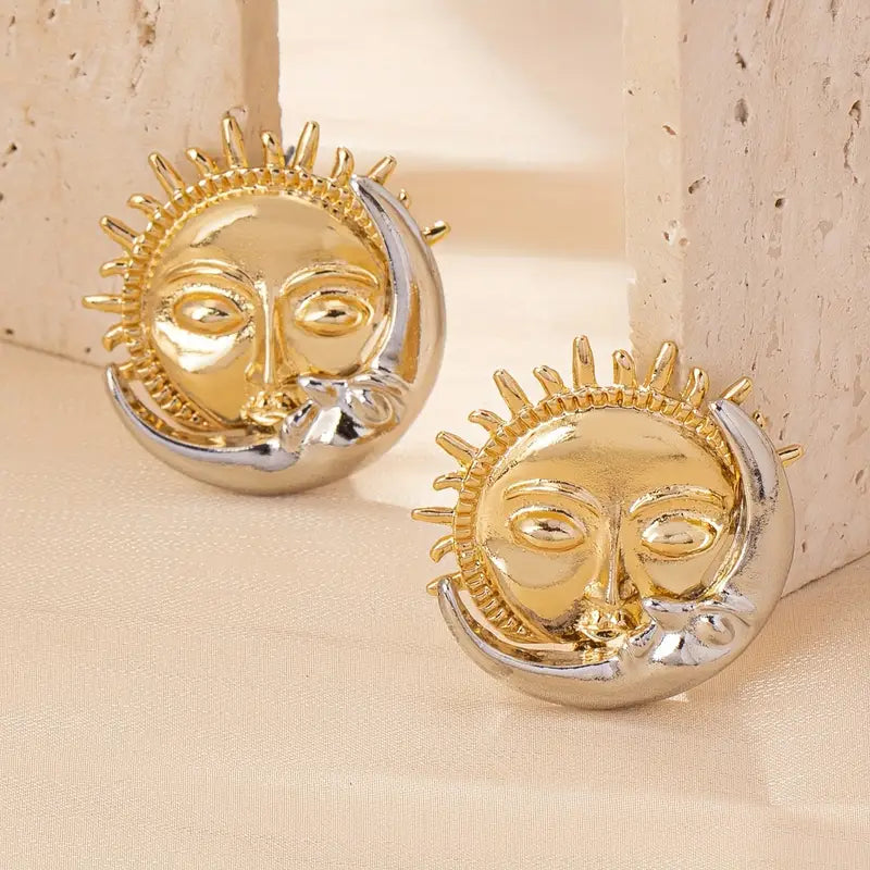 Aretes de Sol y Luna