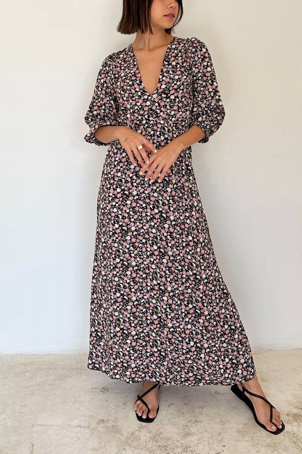 Vestido escote profundo V
