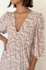 Vestido escote profundo V