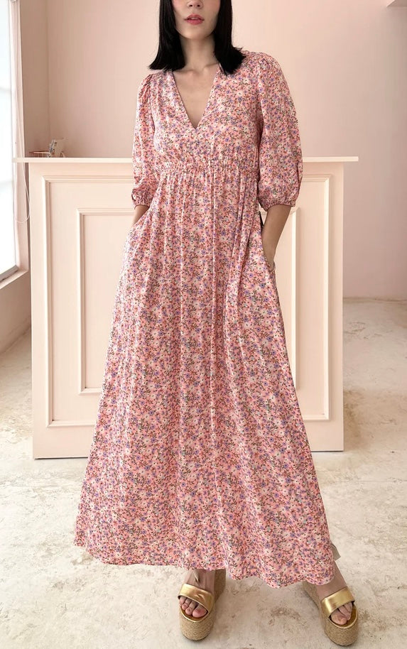 Vestido escote profundo V