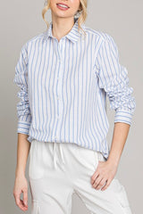 Blusa Oversized de líneas