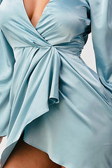 Vestido satinado