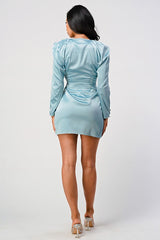 Vestido satinado