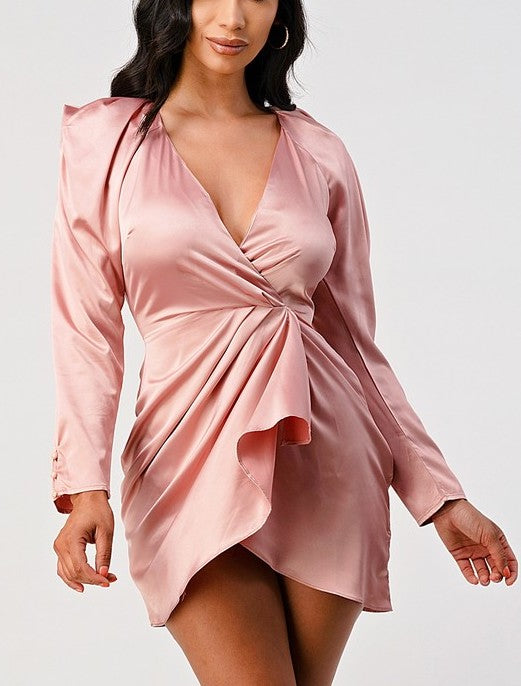 Vestido satinado