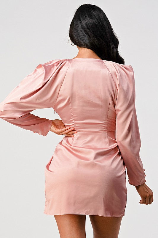 Vestido satinado