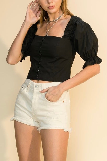 Blusa abotonada