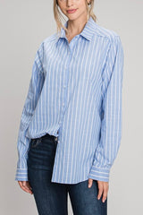 Blusa Oversized de líneas