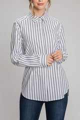 Blusa Oversized de líneas